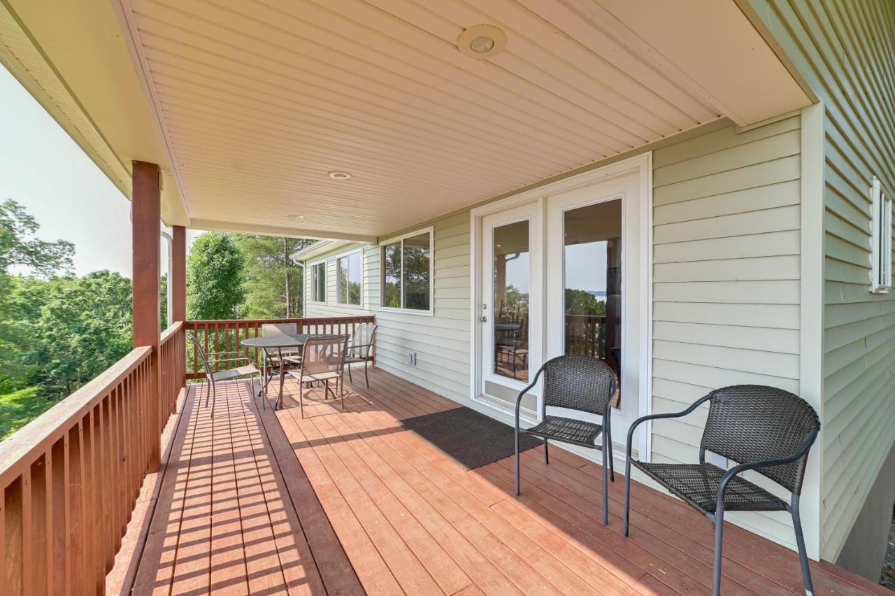 Kentucky Lake Getaway With Lookout Deck, Water View! New Concord Luaran gambar